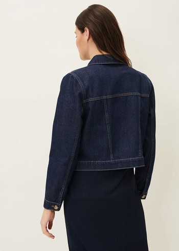 Phase Eight Caitlin Denim Jackets Blue Canada | VHSATW-473